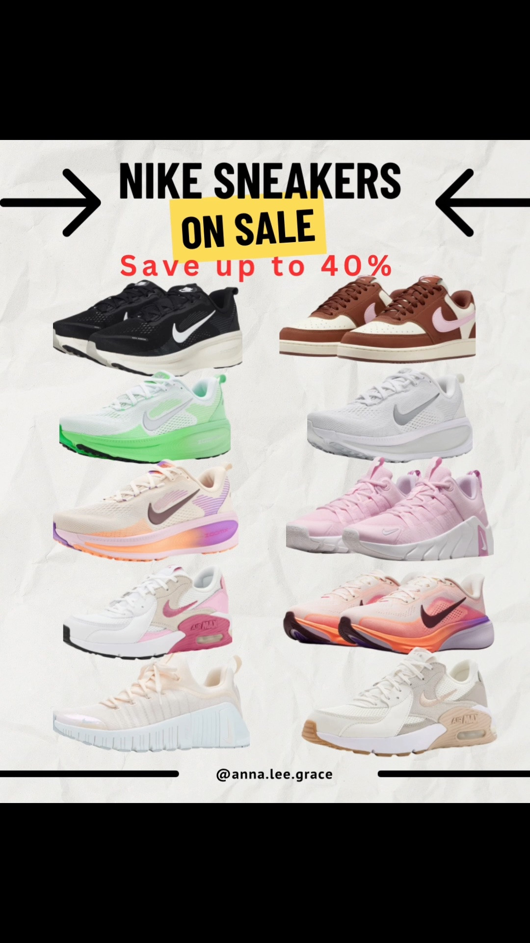 Save up to 40% on Nike sneakers!!!! I size up in Nikes

#LTKSaleAlert #LTKfitnessgoals #LTKActive
