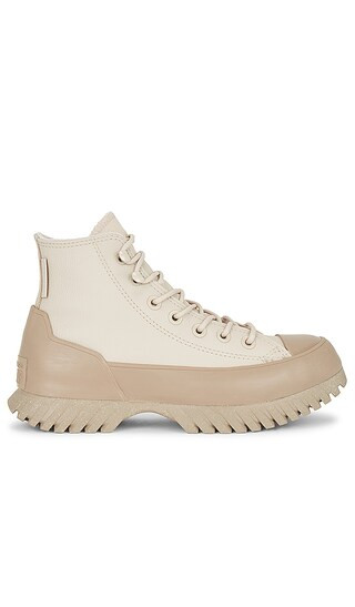 Chuck Taylor All Star Lugged 2.0 Counter Climate Sneaker in Papyrus, Sandalwood, & Black | Revolve Clothing (Global)