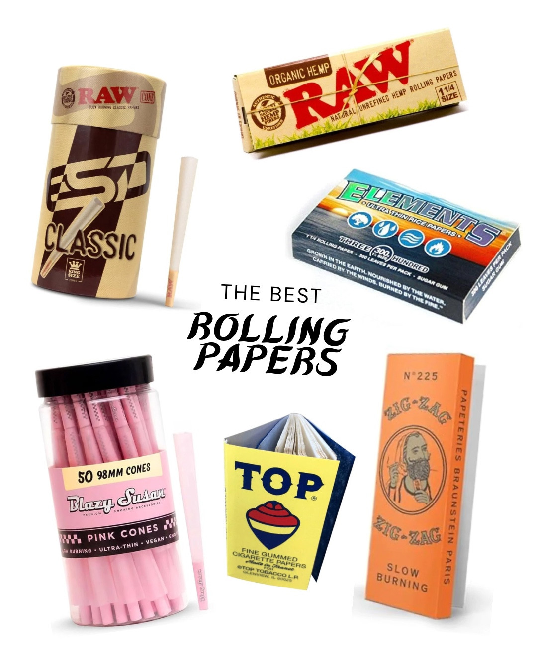 Sometimes the roll makes the sesh!! These are our favorite papers - clean and tried + true! 🍃💨