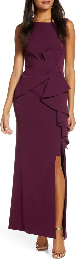 Ruffle Front Gown | Nordstrom