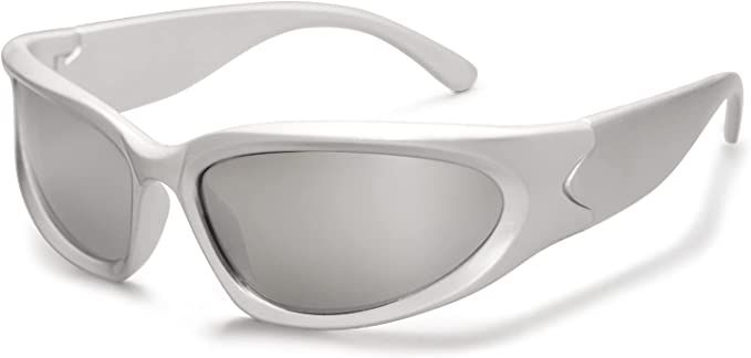 VANLINKER Wrap Around Sport Sunglasses for Women Trendy Fashion Athletic Shades | Amazon (US)
