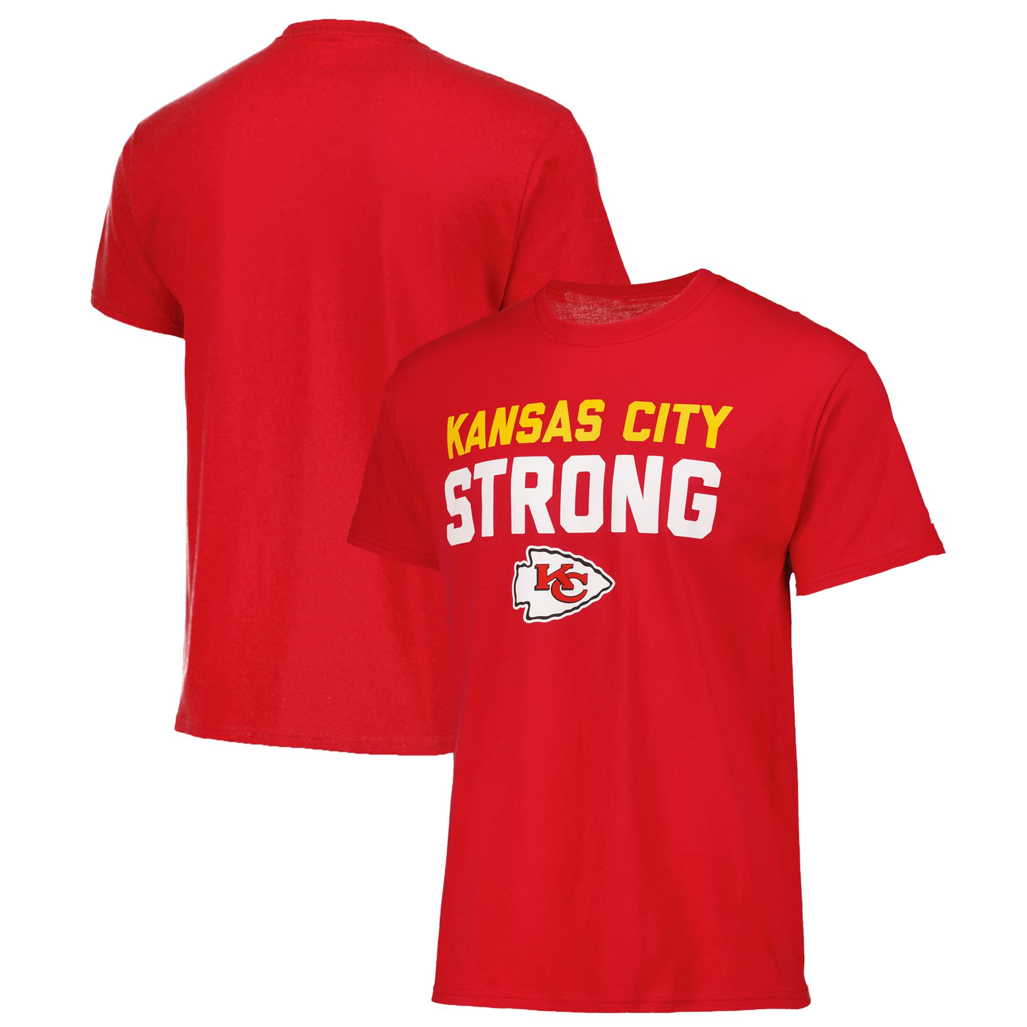 Men's Kansas City Chiefs  Starter Red Kansas City Strong T-Shirt | NFL Shop