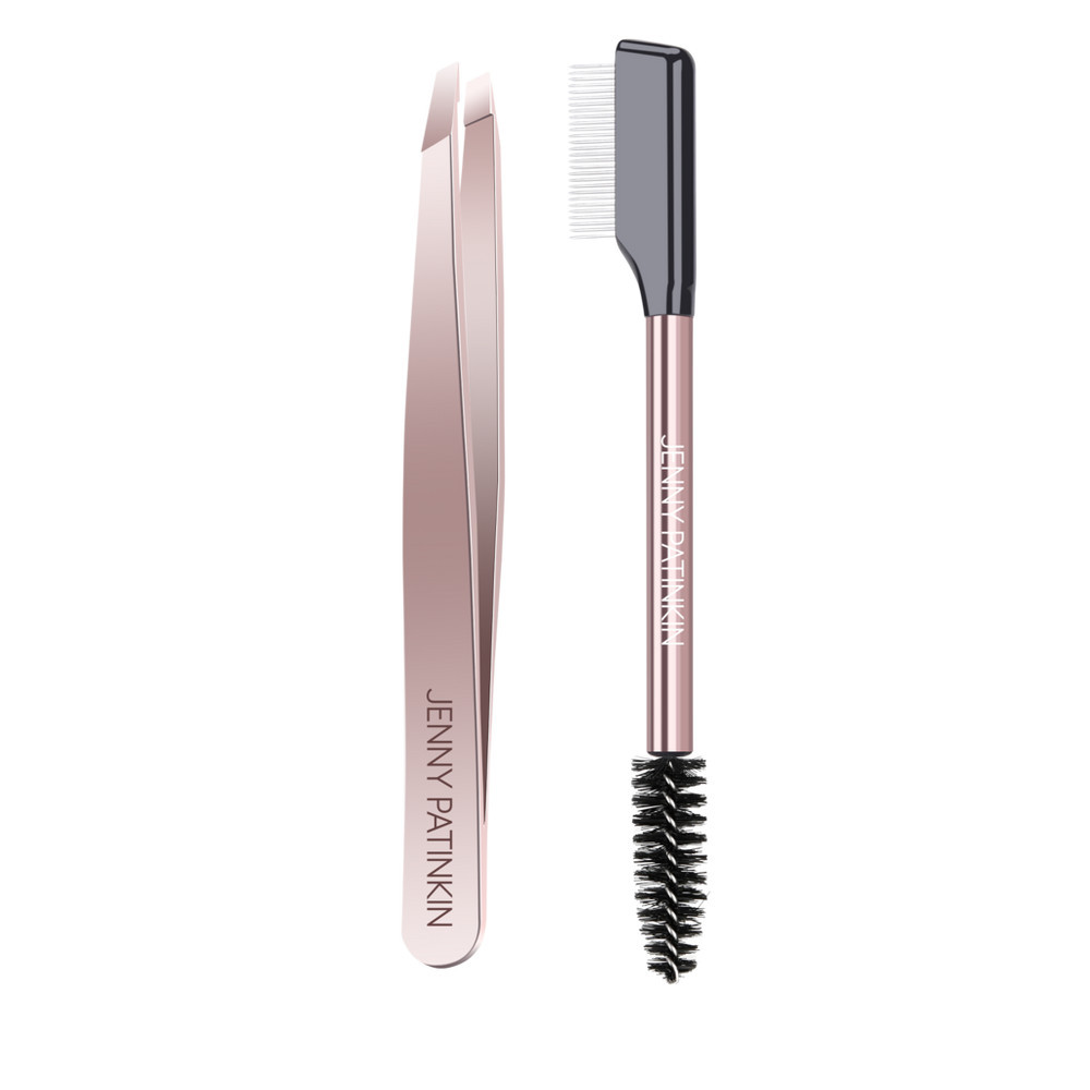 Jenny Patinkin The Big Reveal Touch Up Tools for Lashes & Brows | Tweezers & Comb Set | Ulta