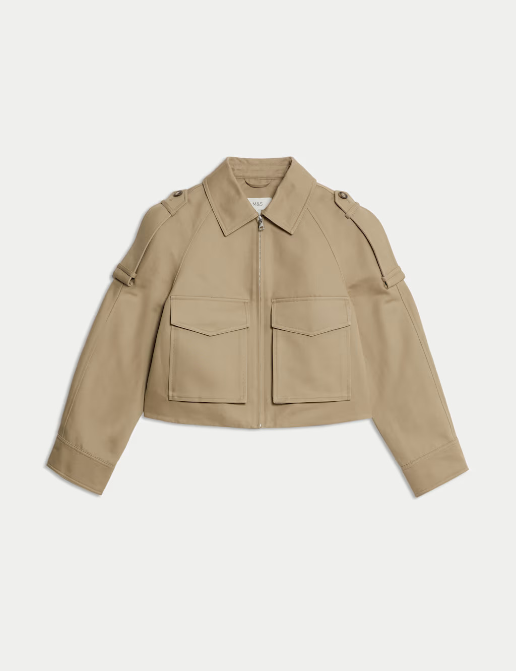 Pure Cotton Utility Trucker Jacket | Marks & Spencer (UK)