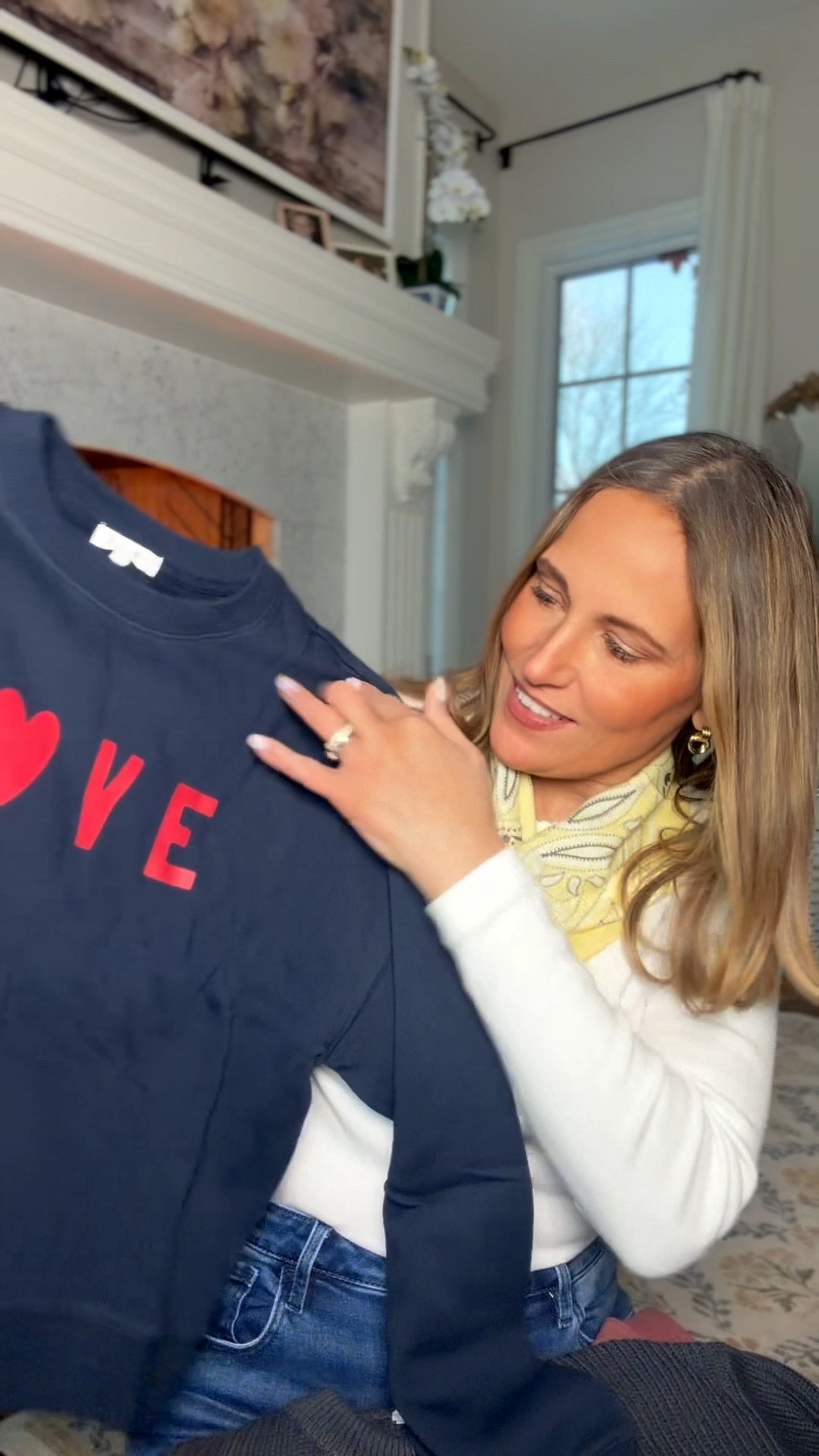 Love this sweatshirt. Literally  

#LTKOver40 #LTKootd #LTKgrwm