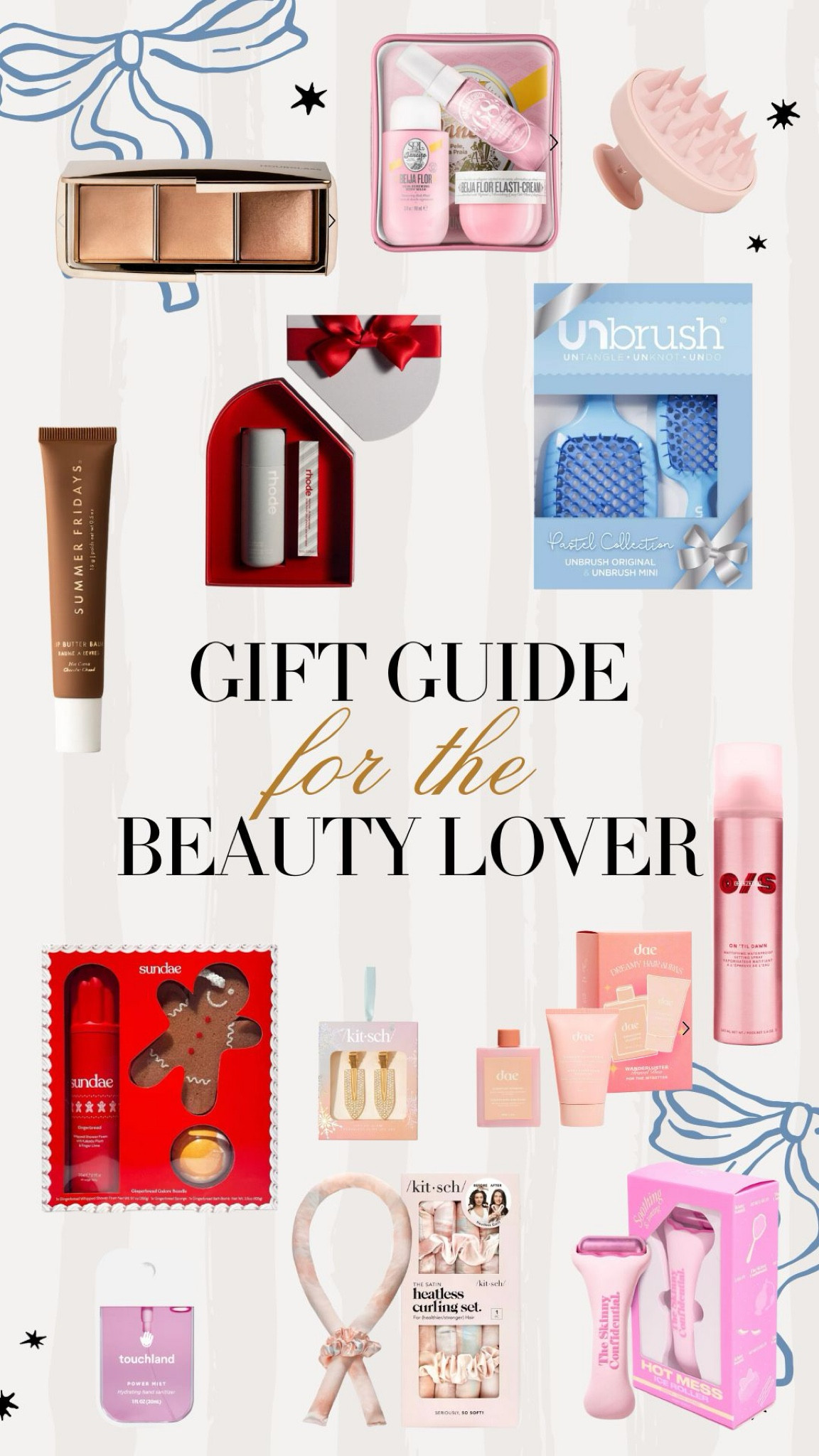 anyone who loves makeup, skincare, or hair products would love these!! tell my husband for me lol