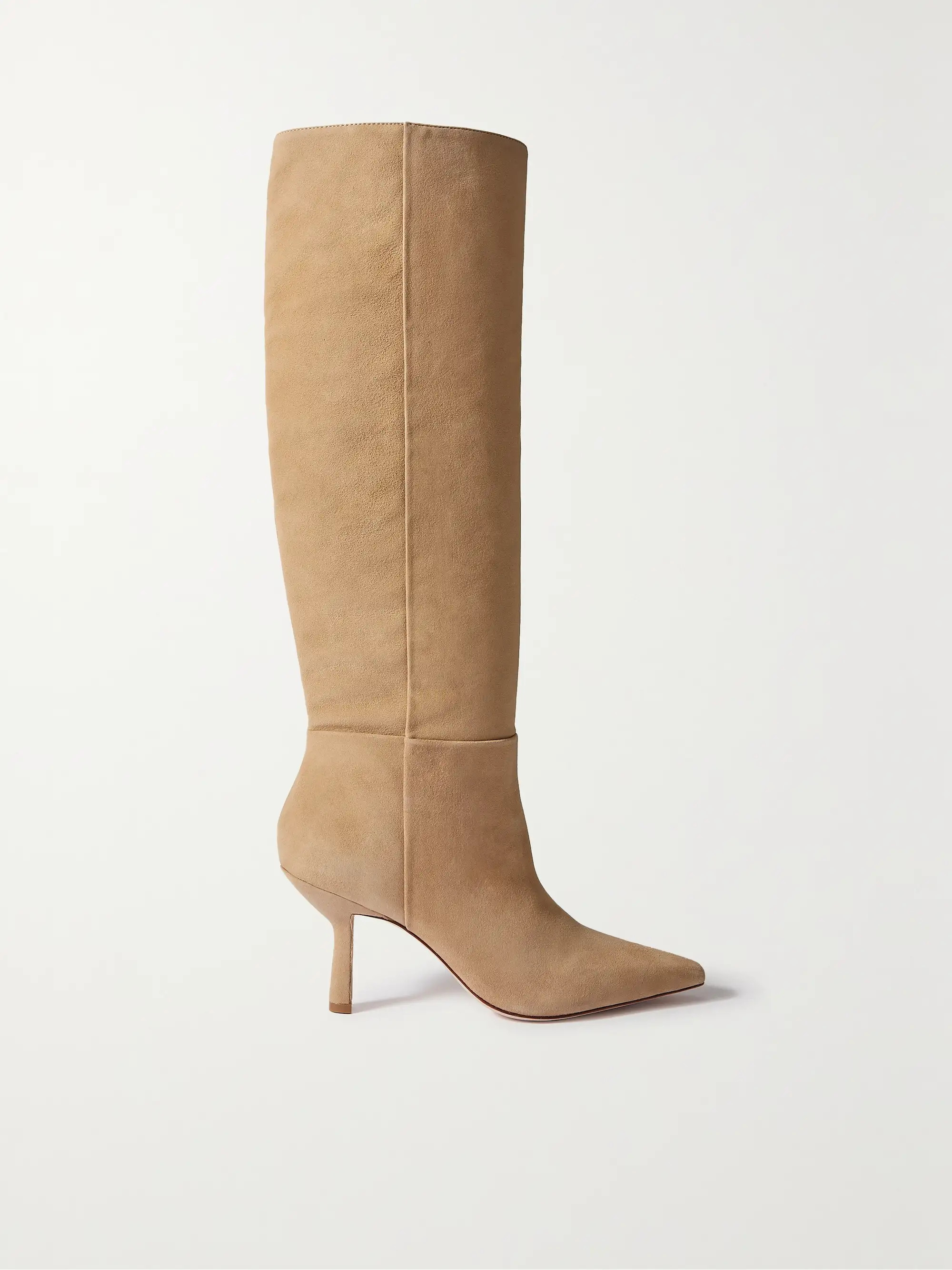 Suede knee boots | NET-A-PORTER (US)
