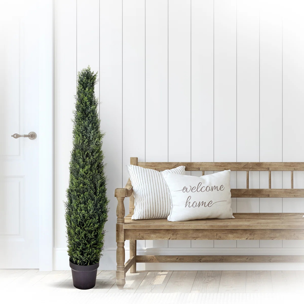 Faux Cypress Topiary in Pot | Wayfair North America