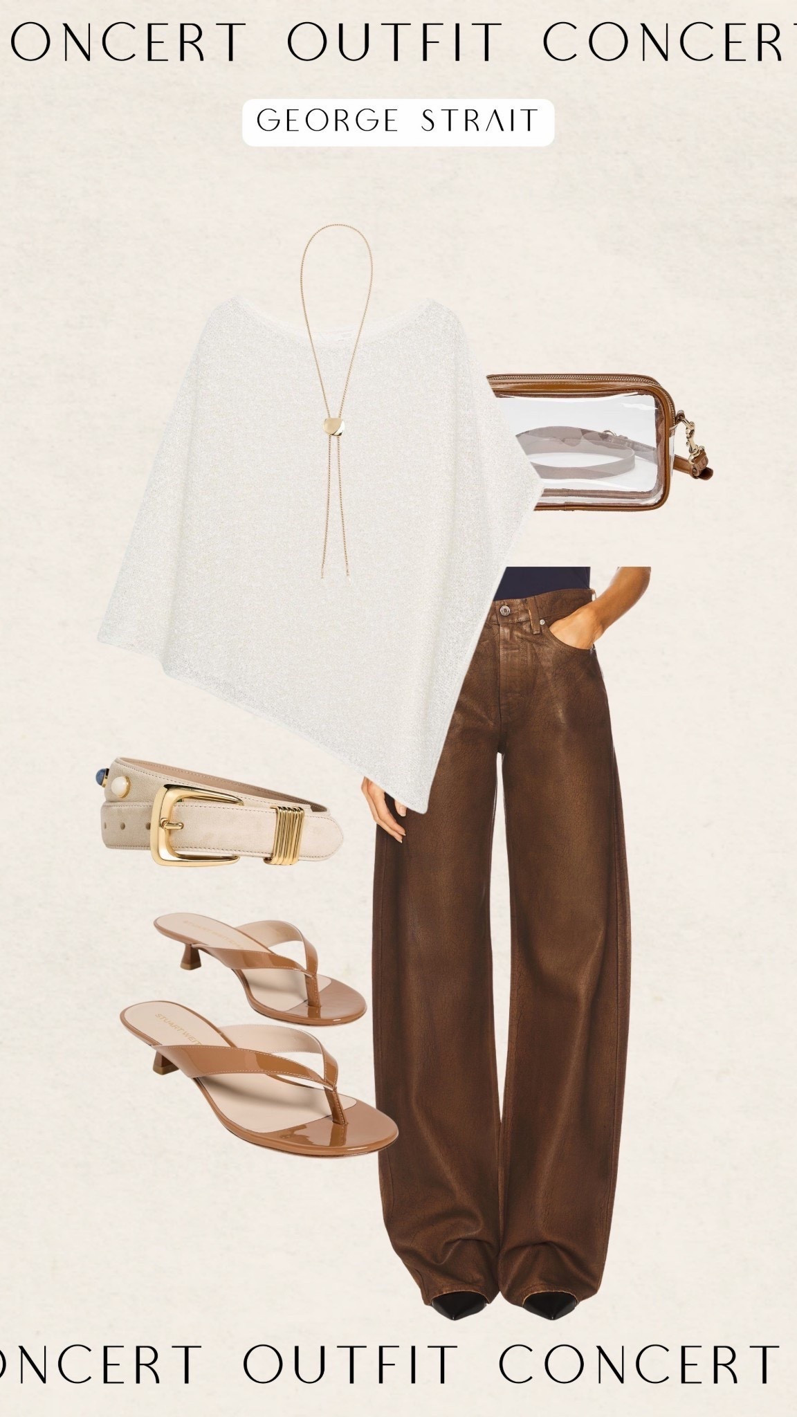 George strait outfit inspo! 

country concert, country concert outfit, western chic, western fashion