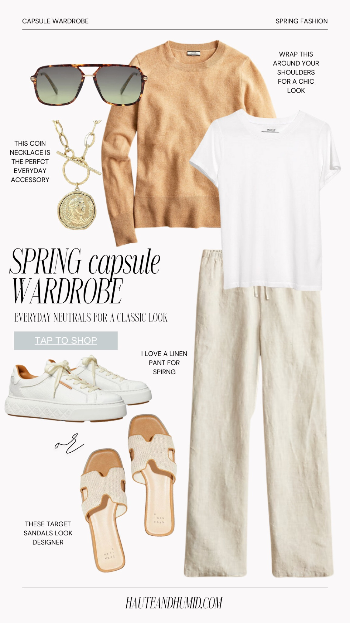 Spring Capsule Wardrobe: Chic, minimal, and versatile. 

#LTKMostLoved #LTKStyleTip #LTKSeasonal