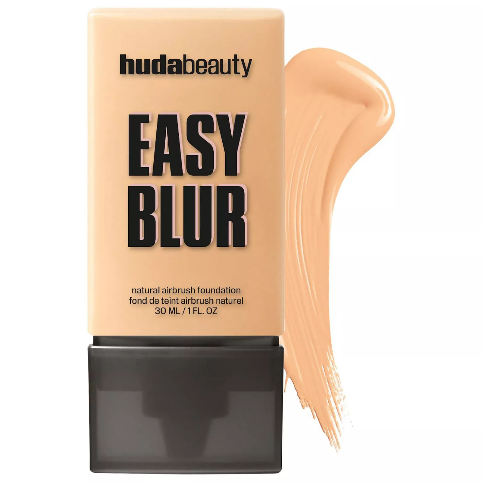 HUDA BEAUTY Easy Blur Natural Airbrush Foundation with Niacinamide, Size: 1 FL Oz, 220n Custard | Kohl's