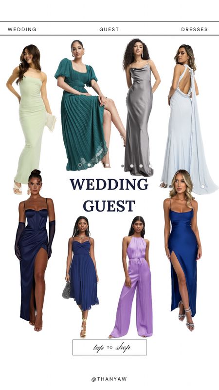 Wedding guest dresses 💚🩵💙

#LTKeurope #LTKstyletip #LTKwedding