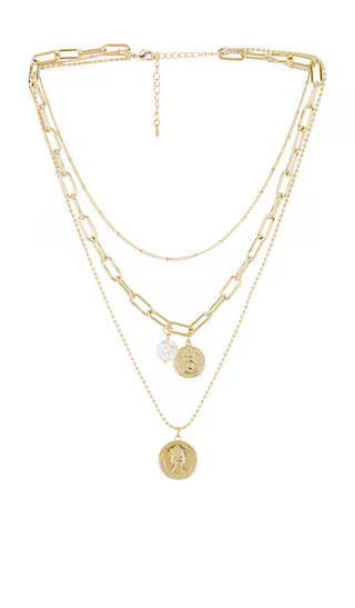 Serenity Necklace in Gold | Revolve Clothing (Global)