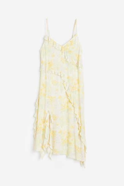 Flounce-trimmed Dress | H&M (US)