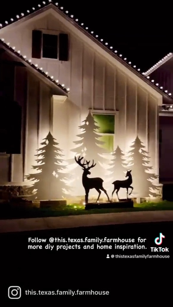 Here is a little behind the scenes sneak peak of how we created this Christmas silhouette. Linking instructions below to where we found this set up

#ltkdiy #ltkfinds | tutorial 

#LTKHome #LTKSeasonal #LTKHoliday