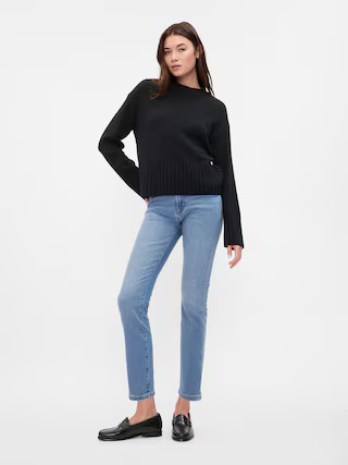 High Rise Soft Vintage Slim Jeans | Gap Factory