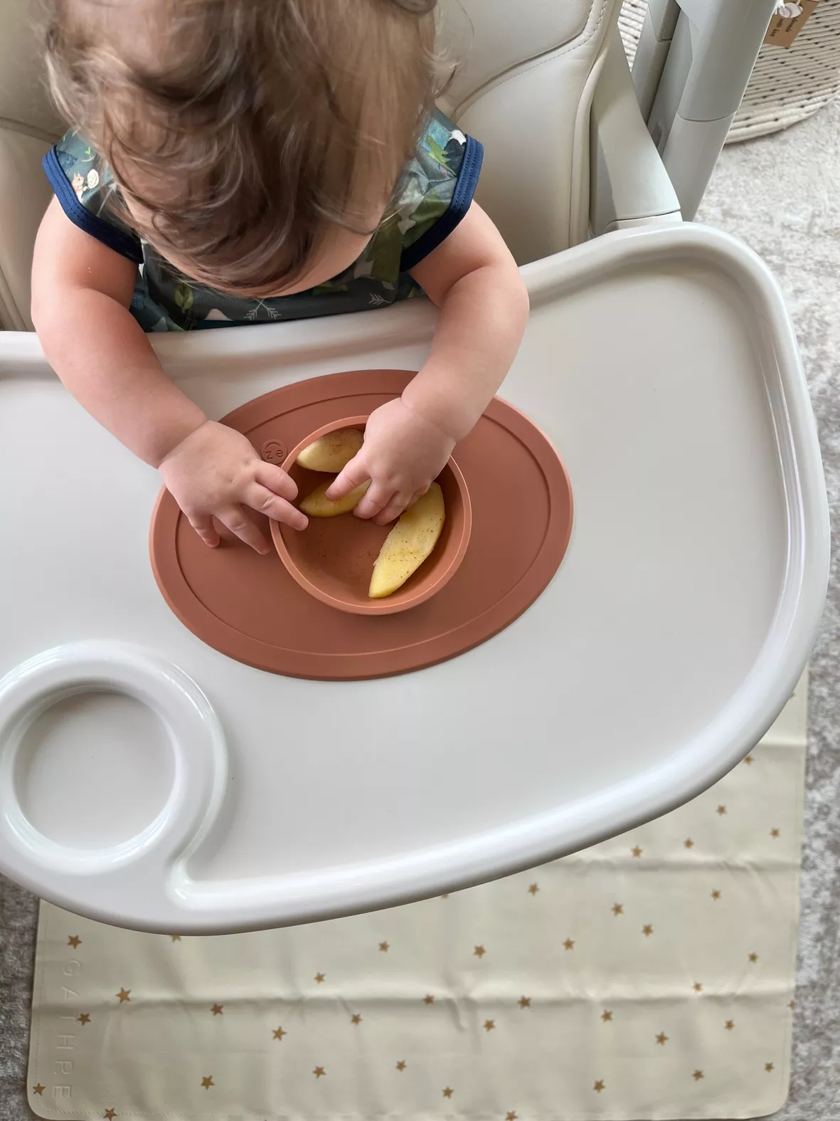 The Tiny Cup by ezpz / Open-Top, Silicone Drinking Cup for Babies