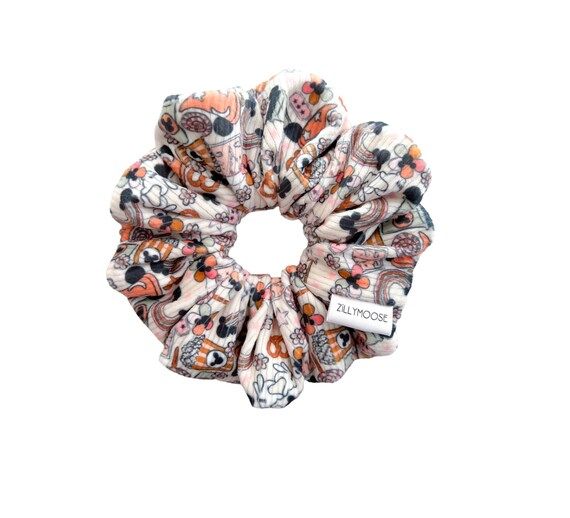 Memeries Scrunchie  Made With Ribbed Velvet  5 - Etsy | Etsy (US)