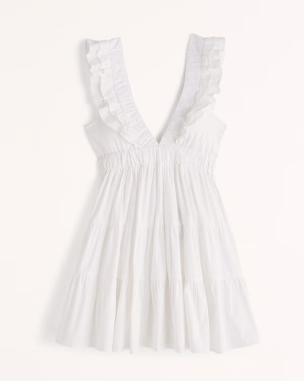 Women's Ruffle Tiered Mini Dress | Women's Dresses & Jumpsuits | Abercrombie.com | Abercrombie & Fitch (US)