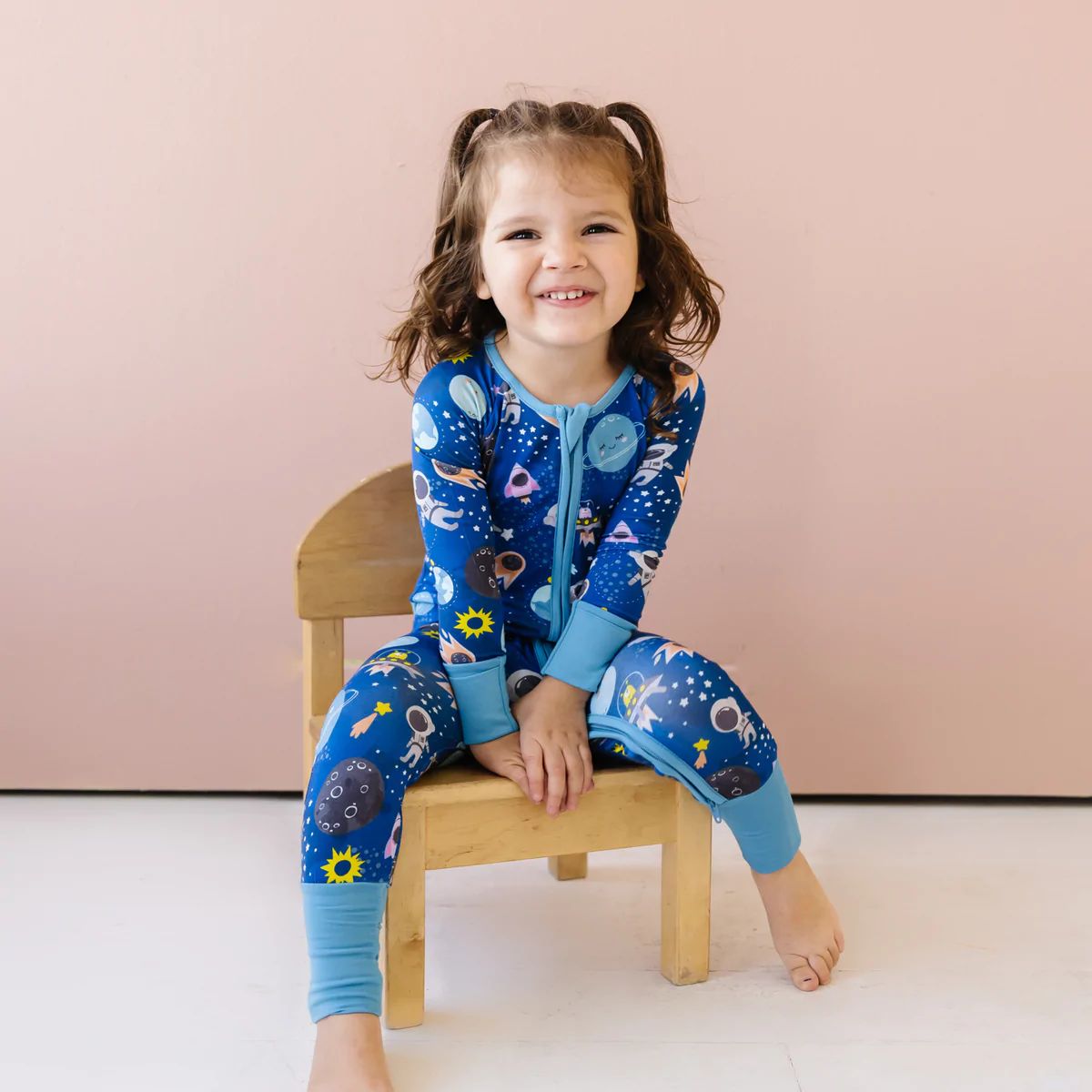 Out of This World Bamboo Viscose Zippy | Little Sleepies