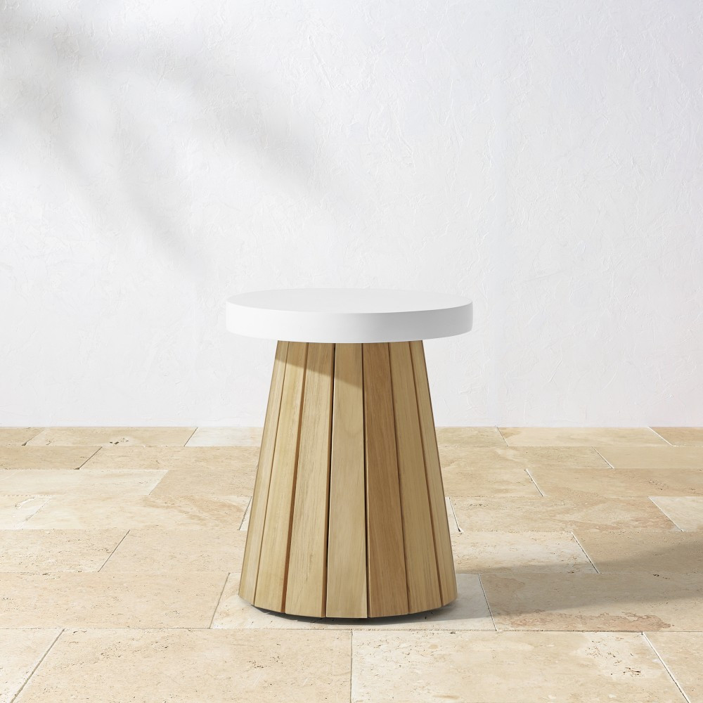 Balboa Fiberstone Side Table (18") | Williams-Sonoma