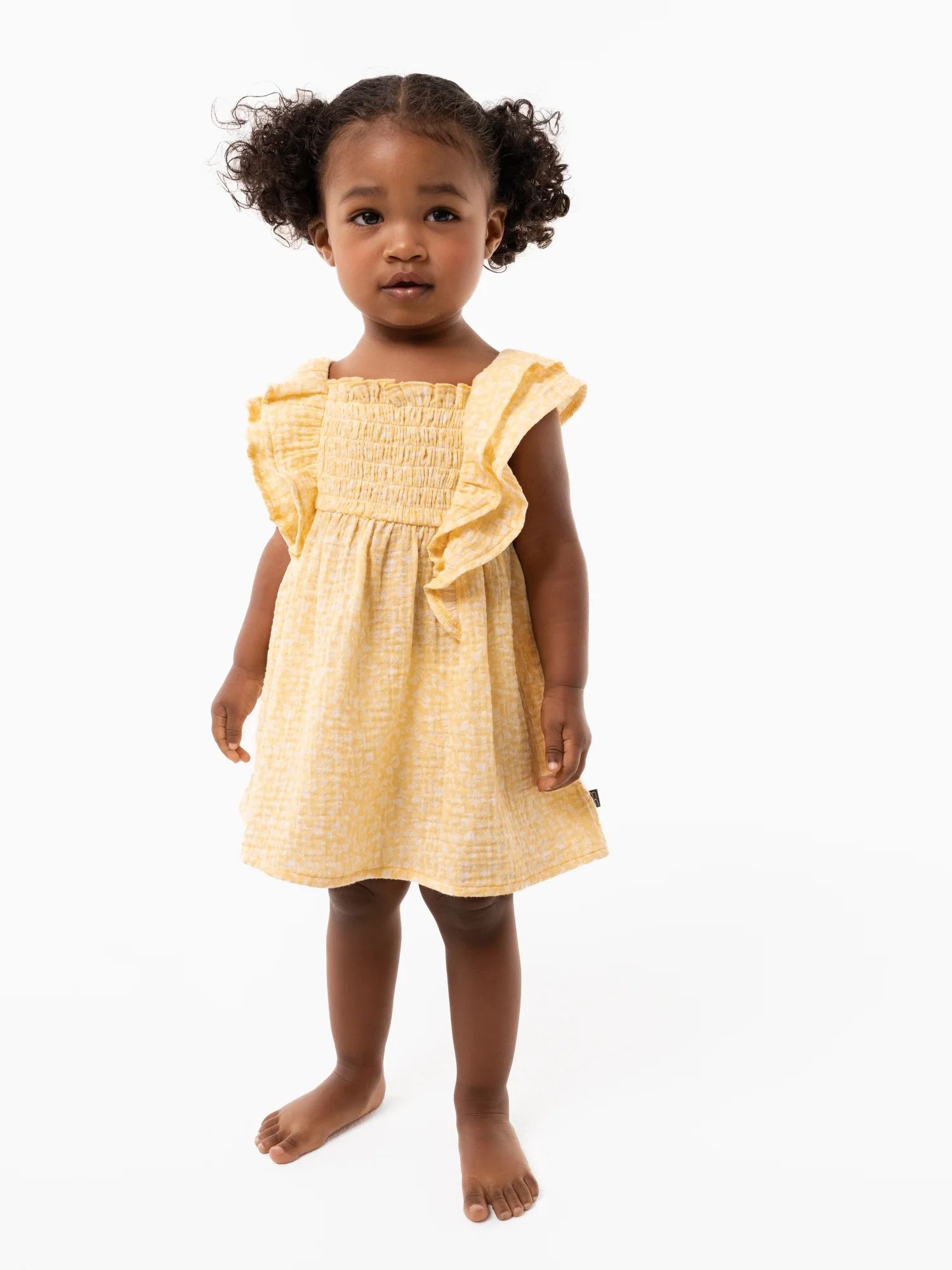 Modern Moments by Gerber Baby and Toddler Girl Smocking Dress, Sizes 12M-5T | Walmart (US)