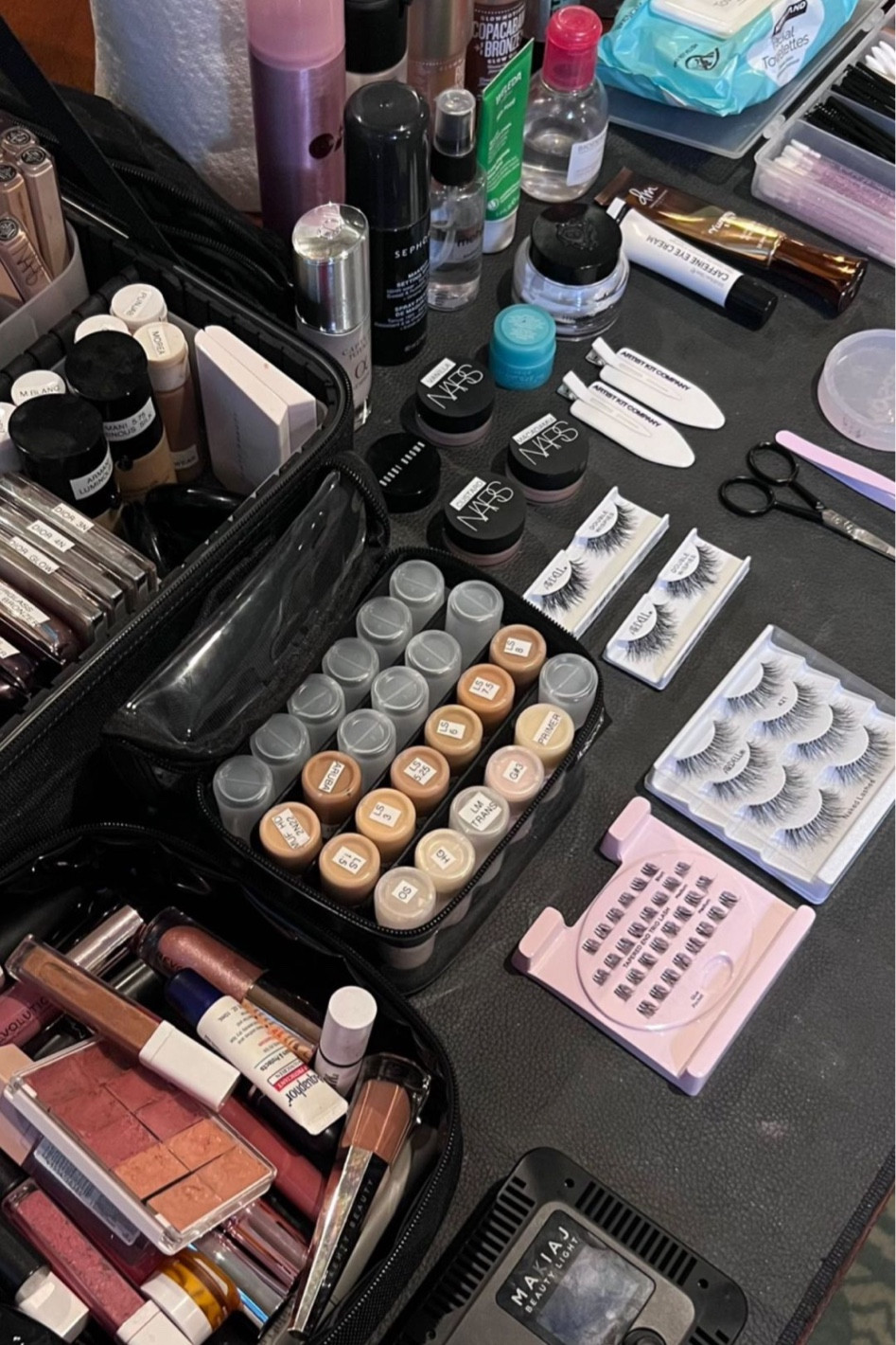 A close up of all my kit essentials for wedding day makeup 👰‍♀️ 

#LTKFind #LTKbeauty #LTKwedding