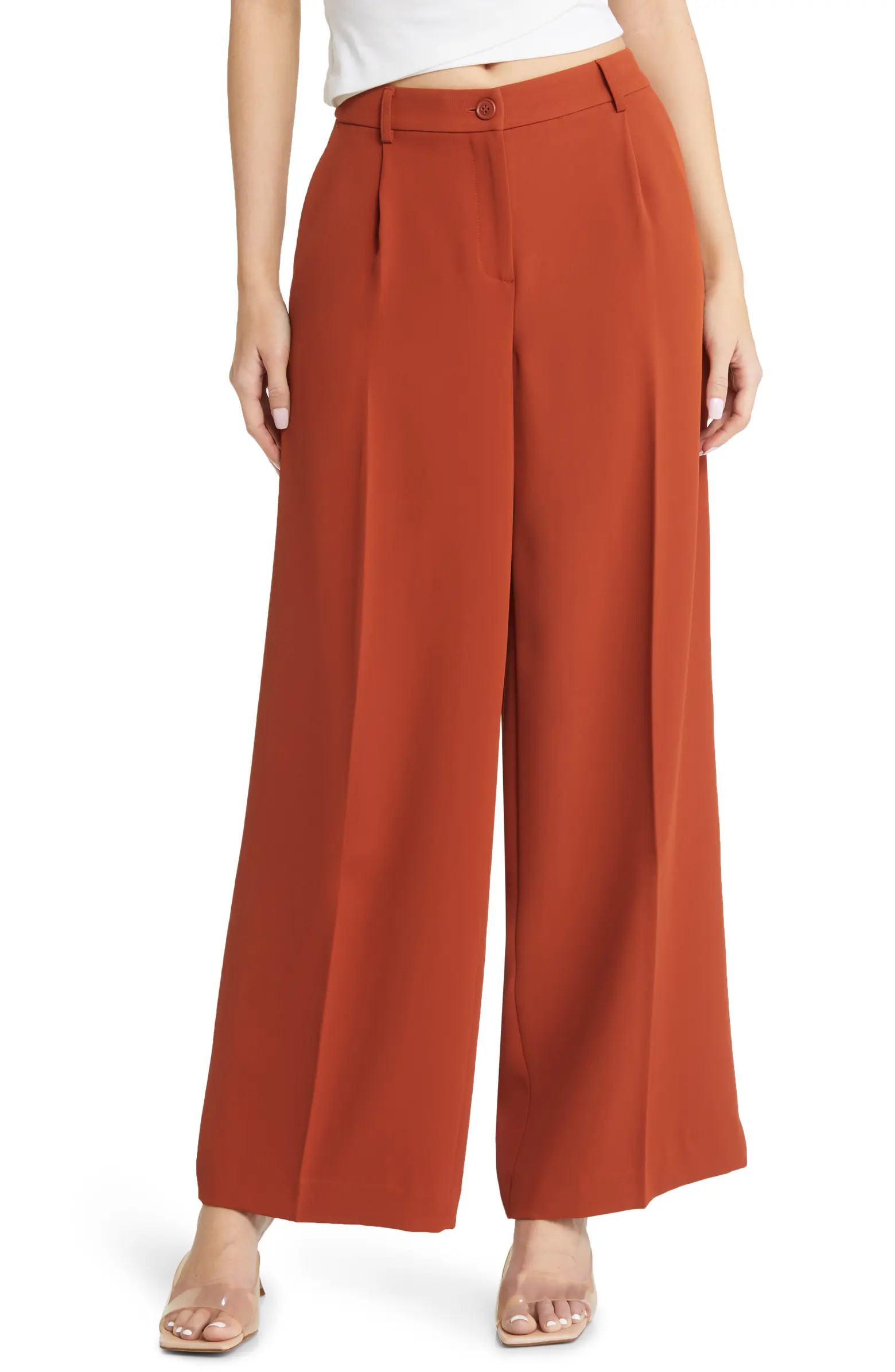 Tailored Wide Leg Pants | Nordstrom