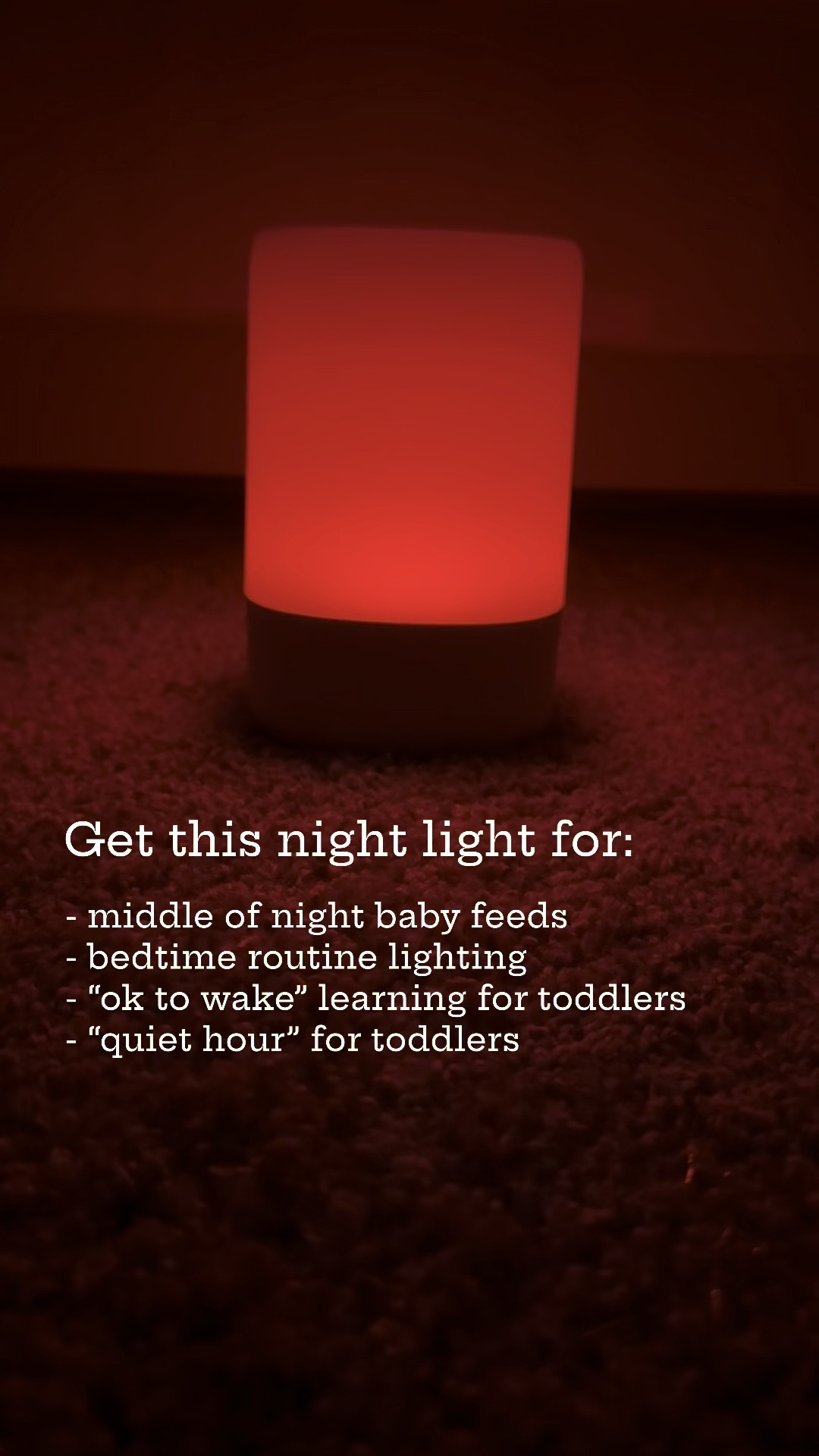 This is a baby registry must have that you will use until your kids are well into their school years, and maybe even more! This night light changes colors, doubles as a sound machine and connects to an app so you can control it from your phone. All moms need this! 

#LTKBump #LTKBaby #LTKKids