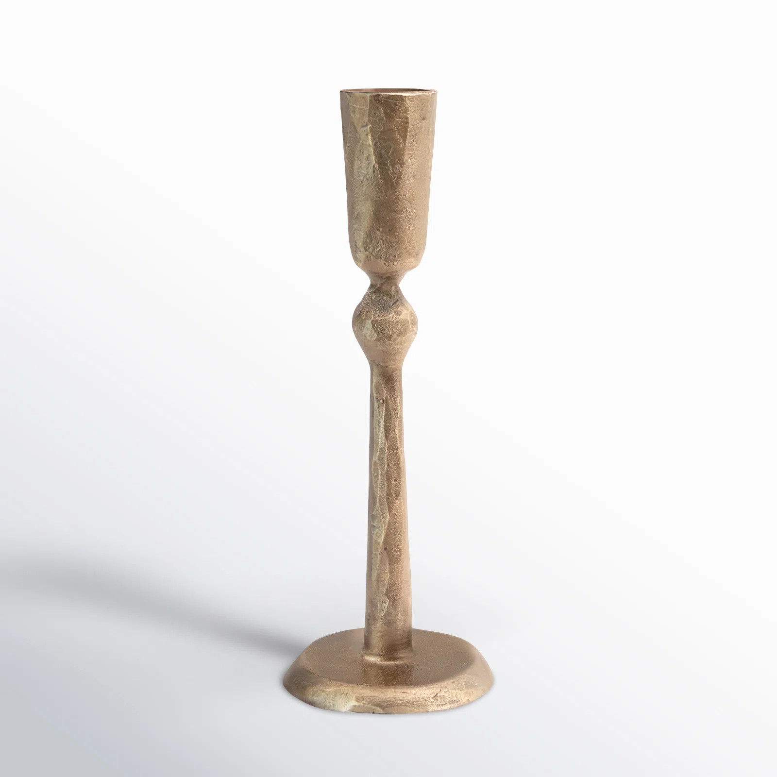Tall Hand-Forged Metal Taper Holder | Wayfair North America