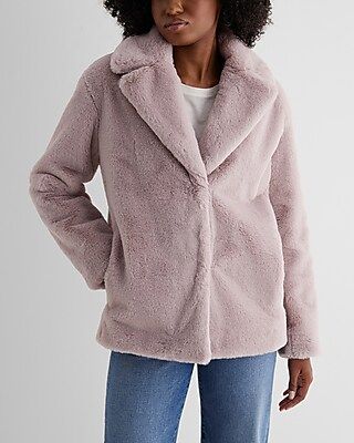 Faux Fur Coat | Express