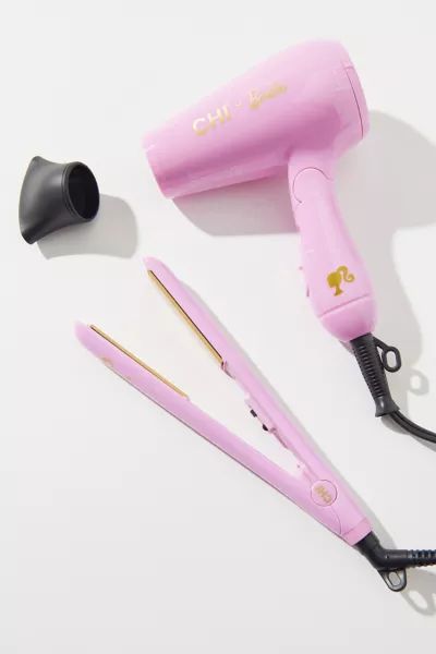 CHI X Barbie Dreamhouse On-The-Go Travel Kit | Urban Outfitters (US and RoW)