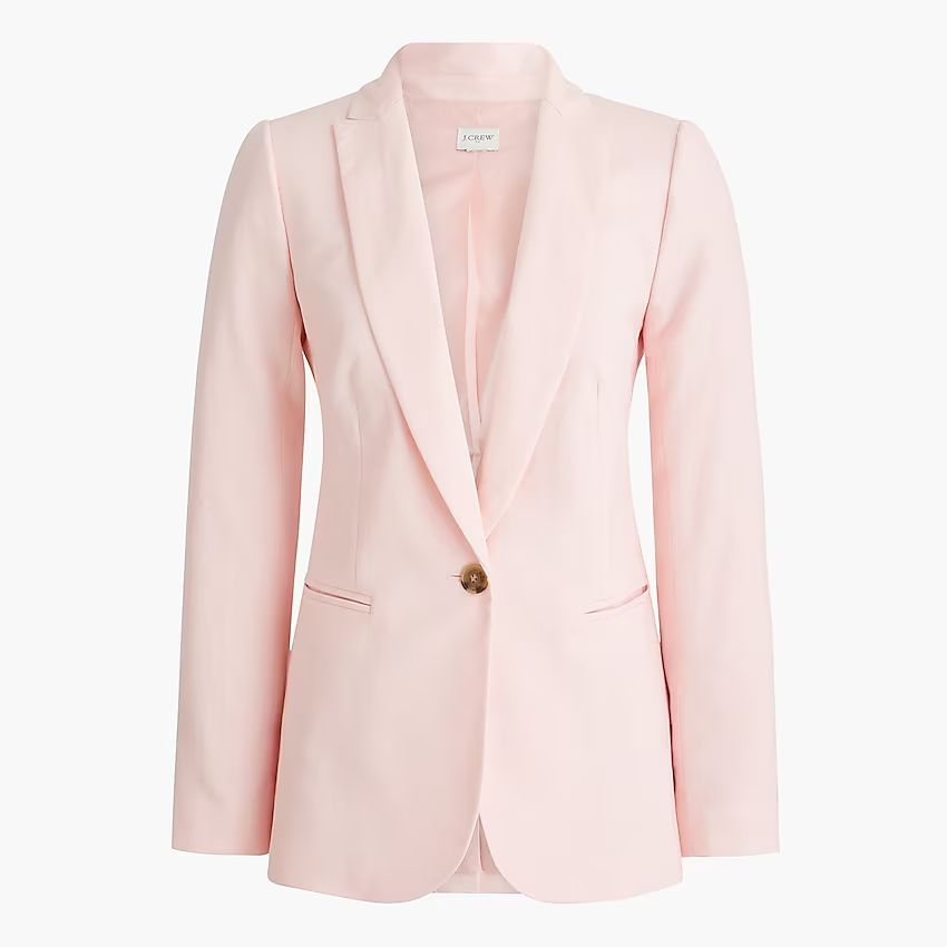 Factory: Linen-cotton Holland Blazer For Women | J.Crew Factory