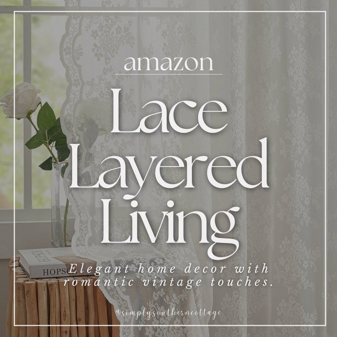 Lace layered living! Elegant home decor with romantic vintage touches  

Amazon, Amazon home, Amazon home finds, Amazon home decor, Amazon home essentials, historic decor, European decor, European aesthetic, European farmhouse decor, 80s home decor, vintage decor, nostalgic home decor, lace, lace home decor, Pinterest trends, Pinterest 2026 trends 




#LTKHome #LTKOver40