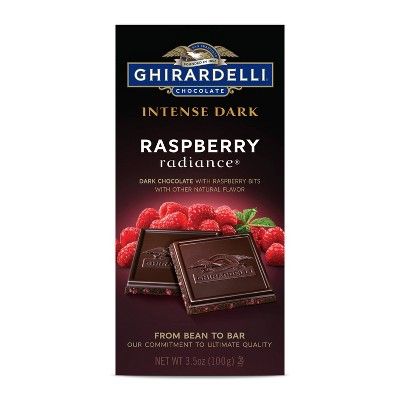 Ghirardelli Intense Dark Raspberry Radiance Dark Chocolate Bar - 3.5oz | Target