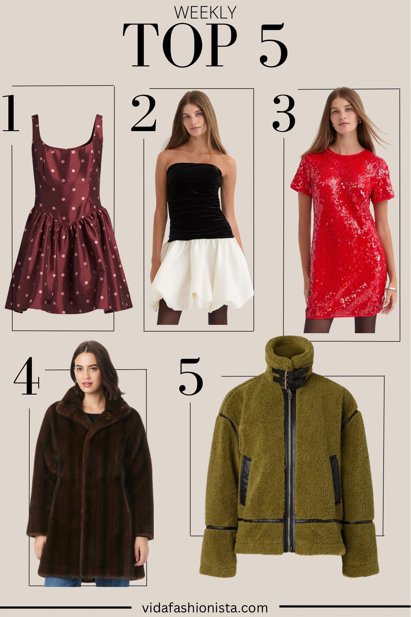 Last week’s top 5

#LTKHoliday