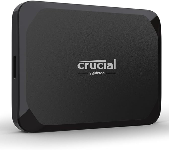 Crucial X9 1TB Portable SSD - Up to 1050MB/s Read - PC and Mac, Lightweight and Small with 3-Mont... | Amazon (US)