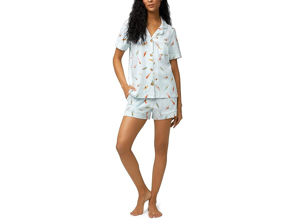 Bedhead PJs Short Sleeve Shorty Set (Retro Surf) Women's Pajama Sets | Zappos