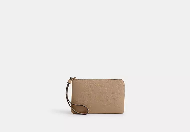 Corner Zip Wristlet | Coach Outlet US