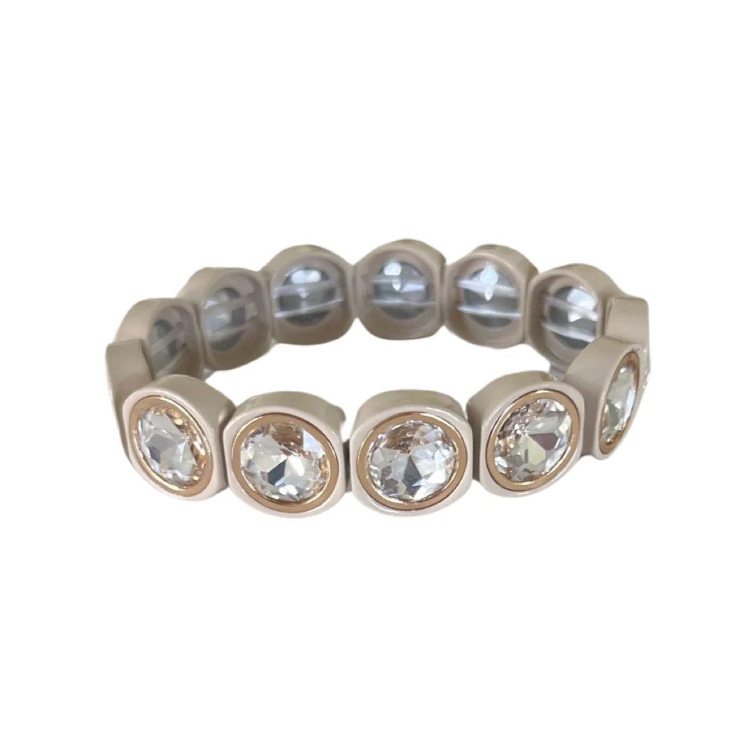 City Girl Round Bracelet - Cream | Smith and Co. Jewel Design