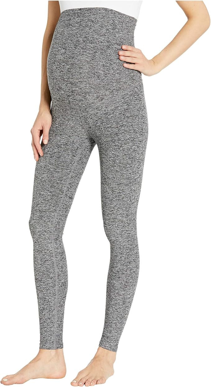 Beyond Yoga Maternity Empire Waisted Spacedye Midi Leggings | Amazon (US)