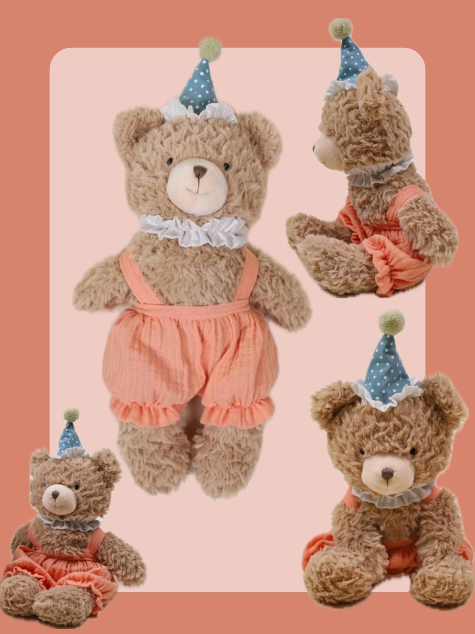| Kollyns’ next birthday is like 9 months away, but that is not stopping me from buying this bear | first birthday | plush stuffed animals | stuffed animal party hats | birthday gifts for babies and toddlers | 

#LTKBaby #LTKmomlife #LTKKids