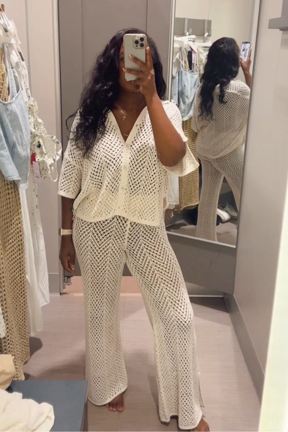 Two piece knit set 

#LTKMidsize #LTKTravel #LTKSwim