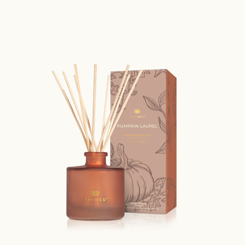 Pumpkin Laurel Petite Reed Diffuser | Thymes | Thymes