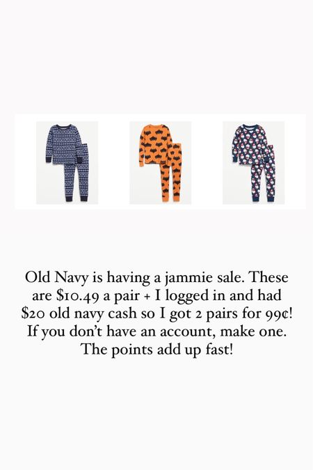 Old navy pajama sale today only. $15 + an additional 30% off. $10.50 a pair! The Santa Jammies have 3 races of Santas and there are many styles for family matching including maternity. 

#LTKHoliday #LTKSeasonal #LTKHalloween