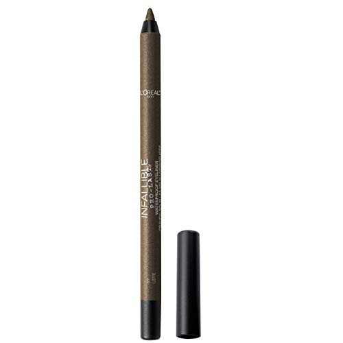 L'Oreal Paris Makeup Infallible Pro-Last Pencil Eyeliner, Waterproof and Smudge-Resistant, Glides on Easily to Create any Look, Ivy, 0.042 oz. | Amazon (US)