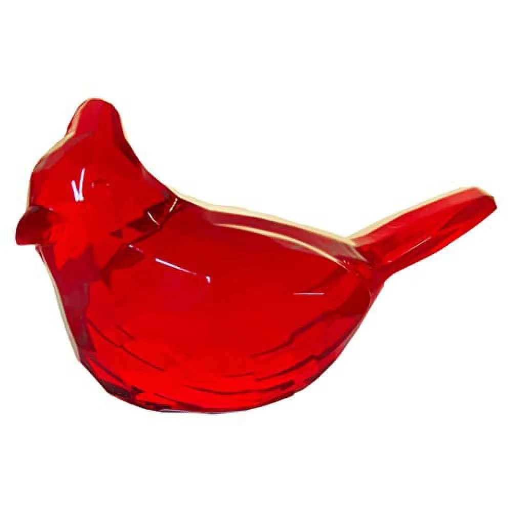 Fymlhomi Memorial Cardinal Gift, Red Bird Crystal Decor, Perched, Sitting, Flat Base, 3 Inch Redb... | Walmart (US)
