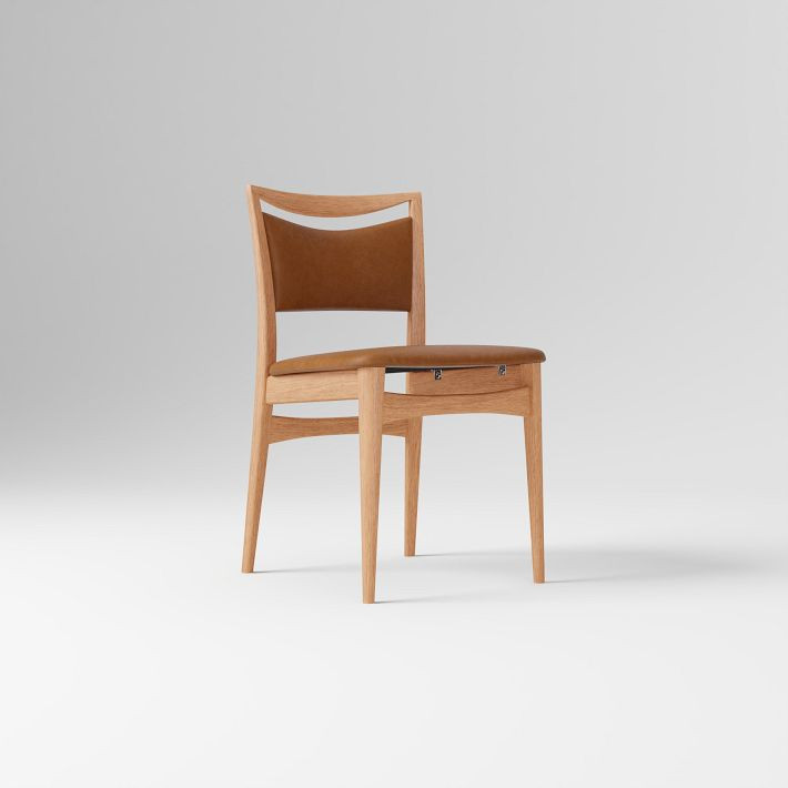 Carey Leather Dining Chair | West Elm (US)