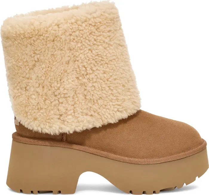 Classic New Heights Genuine Shearling Cuffable Boot (Women) | Nordstrom