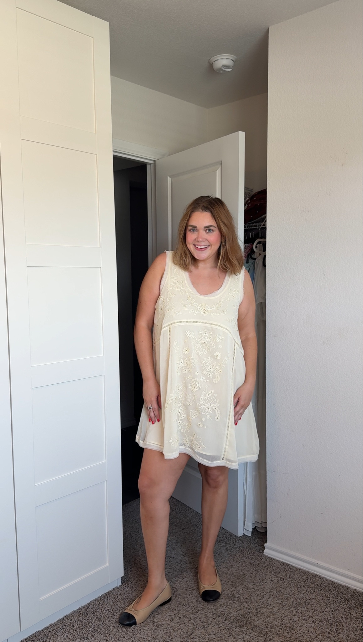 Walmart dress that looks designer on sale wearing xl but it runs big!

#LTKPlusSize #LTKMidsize #LTKSaleAlert
